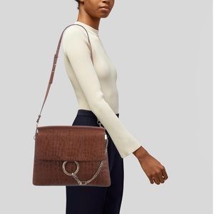 Chloé Embossed Faye Bag